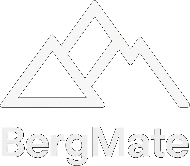 BergMate Logo Weiß